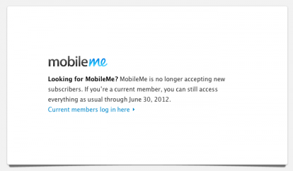 MobileMe, la fine di un’era…