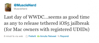Il jailbreak tethered di iOS 5 potrebbe essere rilasciato oggi!
