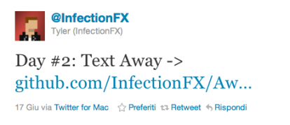Text Away, il secondo tweak gratuito di InfectionFX per TweakWeek [Cydia]