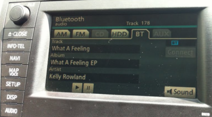 iOS 5 permette di inviare i dati sui brani ad uno stereo Bluetooth