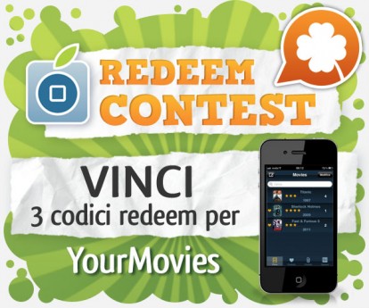 CONTEST: vinci 3 codici redeem per YourMovies [VINCITORI]