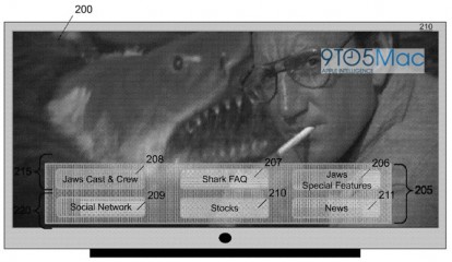 Brevetto Apple: widget sulla TV con iOS