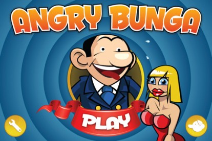 Angry Bunga, un gioco per sorridere della politica italiana