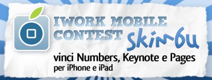 iWork Mobile Contest: vinci Numbers, Keynote e Pages per iPhone e iPad [VINCITORI]
