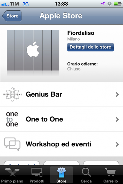 Aggiunto l’Apple Store di Fiordaliso nell’app ufficiale, con seminari che iniziano il 4 luglio…