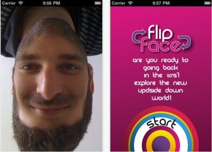 FlipFace, un modo divertente per capovolgere le facce sul vostro iPhone