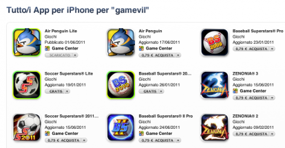Gamevil sconta tutti i suoi giochi a 0,79€