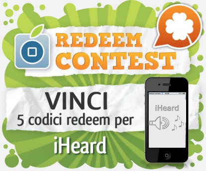 CONTEST: vinci 5 codici redeem per iHeard [VINCITORI]