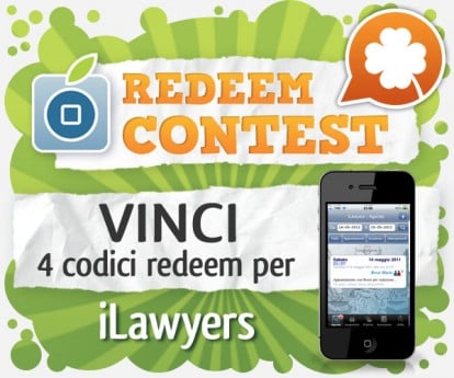 CONTEST: vinci 4 codici redeem per iLawyers [VINCITORI]