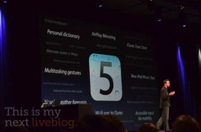 iOS5 potrebbe offrire un maggior supporto per gli editor web