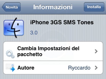 iPhone 3GS SMS Tones, il tweak che abilita le nuove suonerie per gli SMS anche su iPhone 3GS [Cydia]