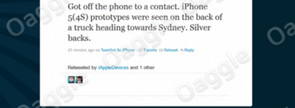 Prototipi di iPhone di quinta generazione in viaggio verso Sydney?