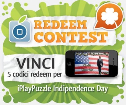 CONTEST: vinci 5 codici redeem per iPlayPuzzle Indipendence Day [VINCITORI]