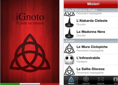 iGnoto, una delle più complete e dettagliate guide ai misteri della penisola Italiana