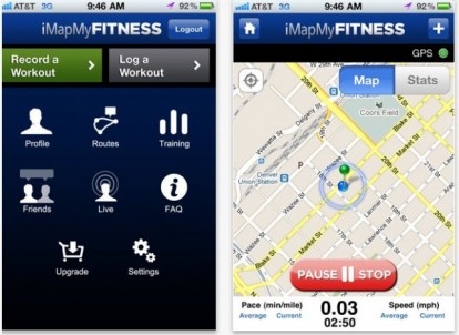 Rimettiti in forma e monitora i tuoi allenamenti con iMapMyFITNESS per iPhone