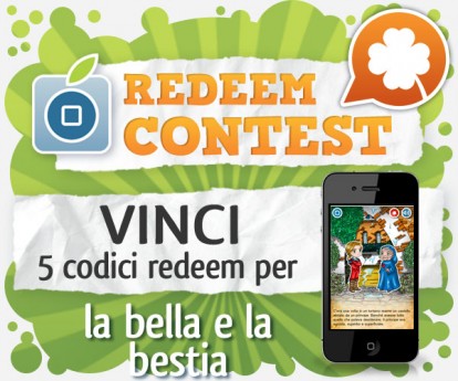 CONTEST: vinci 5 codici redeem per la bella e la bestia