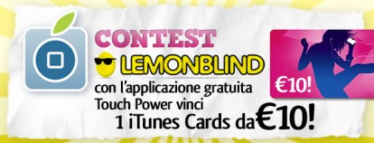 CONTEST: vinci 1 iTunes Card da 10 € con l’applicazione gratuita Touch Power [VINCITORE]