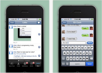 Liike: Facebook e chat in un ottimo client per iPhone