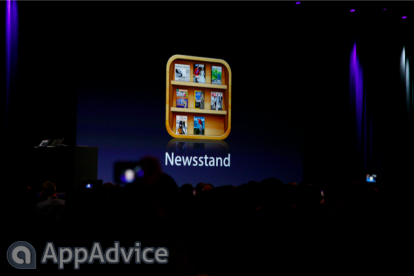 Tra le novità iOS 5, Newstand