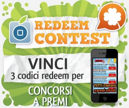 CONTEST: vinci 3 codici redeem per CONCORSI A PREMI [VINCITORI]