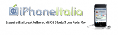 GUIDA: eseguire il jailbreak tethered di iOS 5 beta con Redsn0w 0.9.8b2