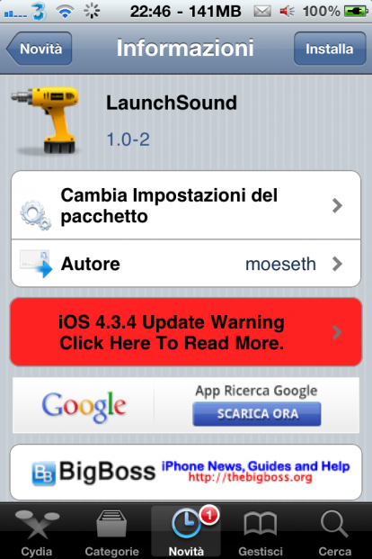 LaunchSound, riproduci un suono all’avvio delle applicazioni