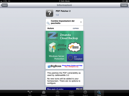 PDF Patcher 2, un importantissimo pacchetto da installare dopo JailbreakMe