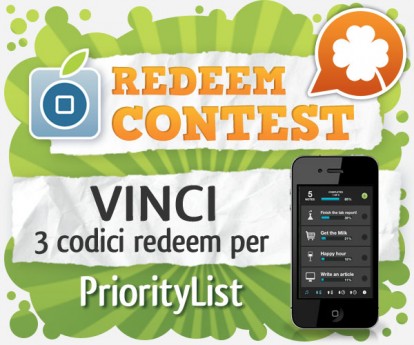 CONTEST: vinci 3 codici redeem per PriorityList [VINCITORI]