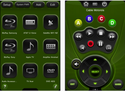 I-Got-Control, l’app che trasforma l’iPhone in un telecomando universale
