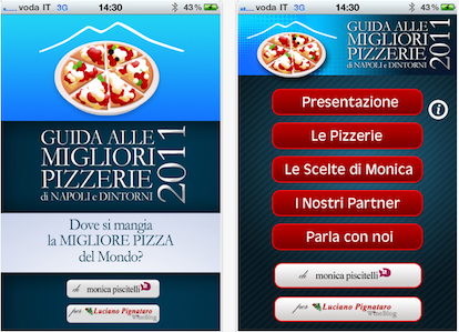 Guida alle migliori pizzerie di Napoli e dintorni disponibile su iPhone