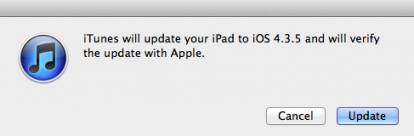Apple rilascia iOS 4.3.5!