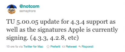 Nuovo aggiornamento per TinyUmbrella, ora compatibile anche con iOS 4.3.4