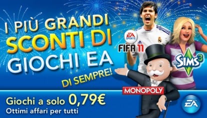 Tutti i titoli EA a 0,79€!