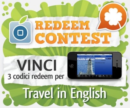 CONTEST: vinci 3 codici redeem per Travel in English [VINCITORI]