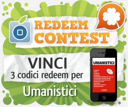 CONTEST: vinci 3 codici redeem per Umanistici [VINCITORI]