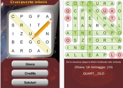 Crucipuzzle Infiniti su iPhone!