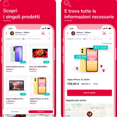 DoveConviene: l’app con i volantini delle offerte su iPhone