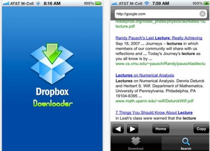“Download with Dropbox”: scarica file da internet e condividili su Dropbox