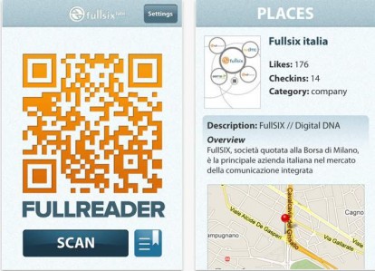 FullReader, lettore di QR gratuito per iPhone