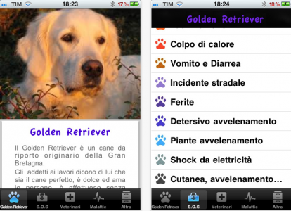 Su App Store l’applicazione gratuita dedicata ai Golden Retriever