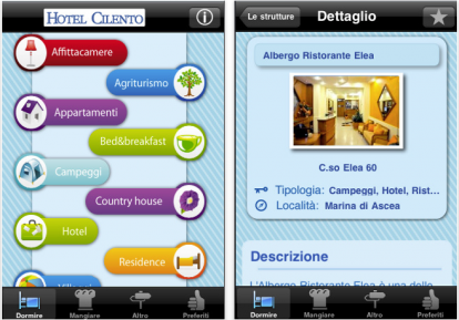 HotelCilento: l’app dedicata alle vacanze nel Cilento