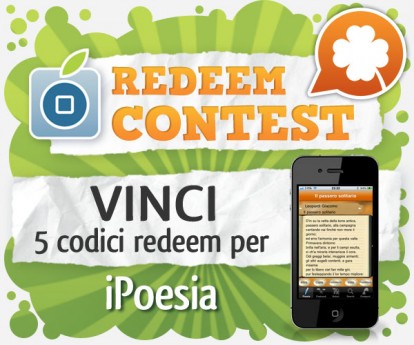 CONTEST: vinci 5 codici redeem per iPoesia [VINCITORI]