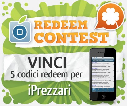 CONTEST: vinci 5 codici redeem per iPrezzari [VINCITORI]