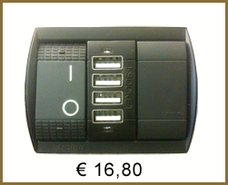 i-Socket, presa con 4 porte USB