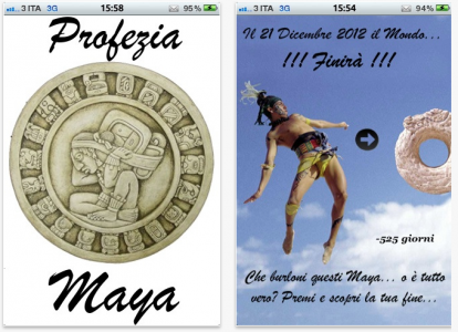 iProfezia Maya: la funesta profezia su iPhone