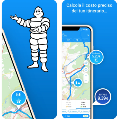 Itinerari Michelin gratuiti con ViaMichelin Mobile