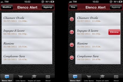 Memo Alert + Lista Spesa 2 in 1, ricevi notifiche personalizzate che ti ricordano gli impegni e appuntati la lista della spesa