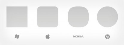 Microsoft è quadrata, Apple meno… questione di icone