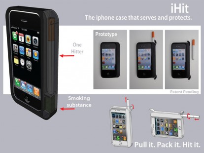 iHit, il case che trasforma l’iPhone 4 nel miglior amico dei fumatori!
