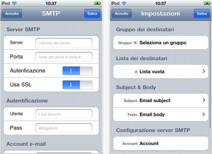 QuickPhoto, l’app per inviare velocemente le foto via email